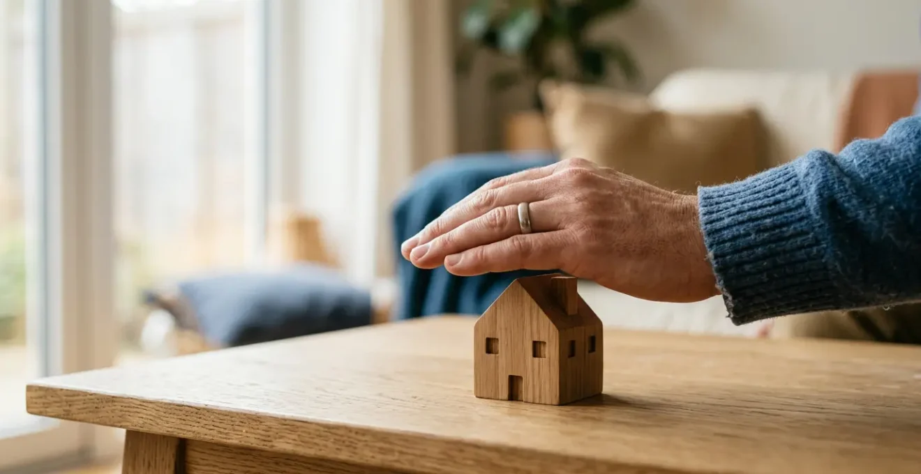 Représentation symbolique de la protection financière familiale à travers l'assurance de prêt immobilier