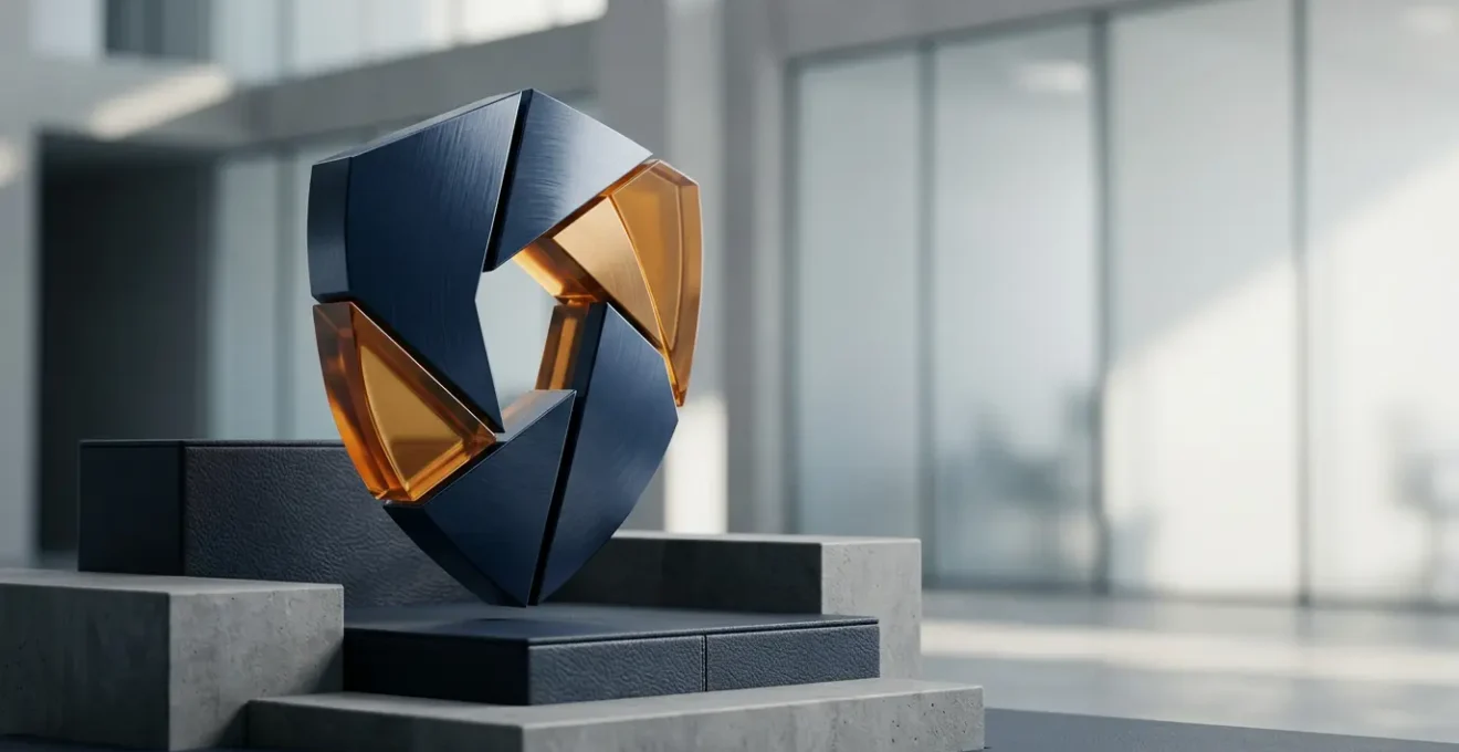 Représentation visuelle du concept de protection juridique pour entreprise face aux risques professionnels