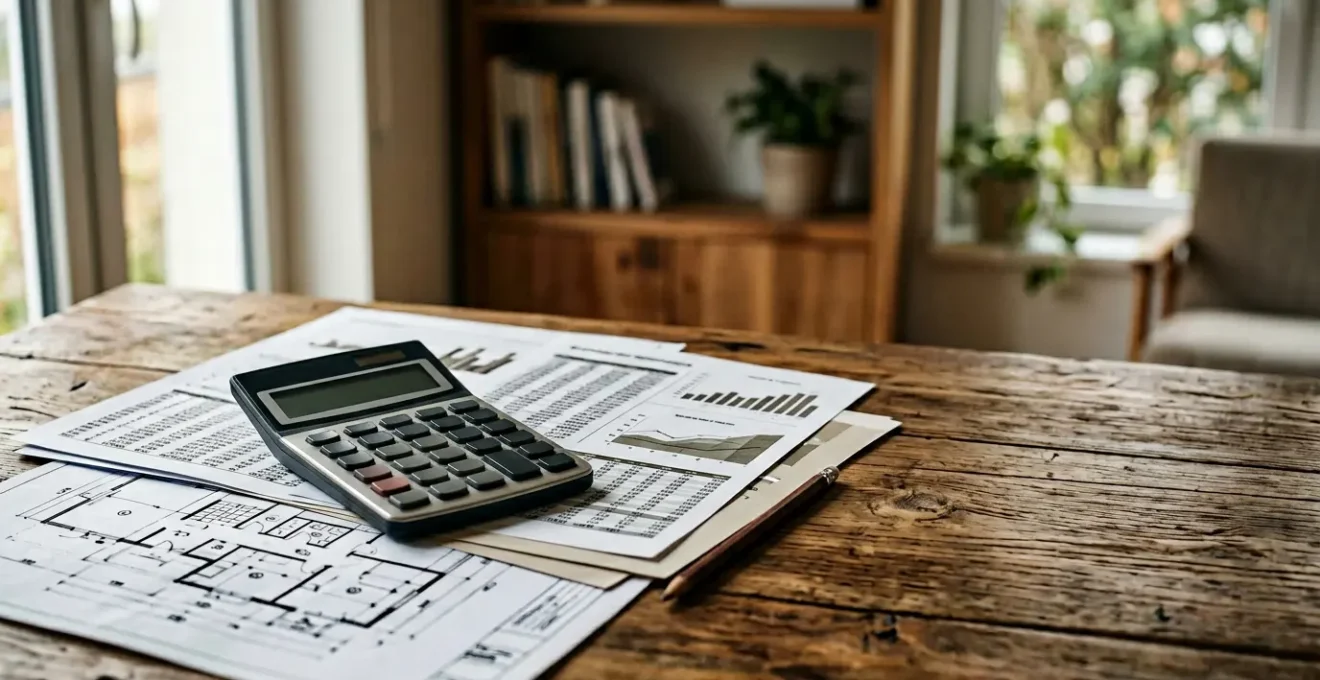 Calculatrice et documents financiers pour l'analyse du rendement locatif immobilier