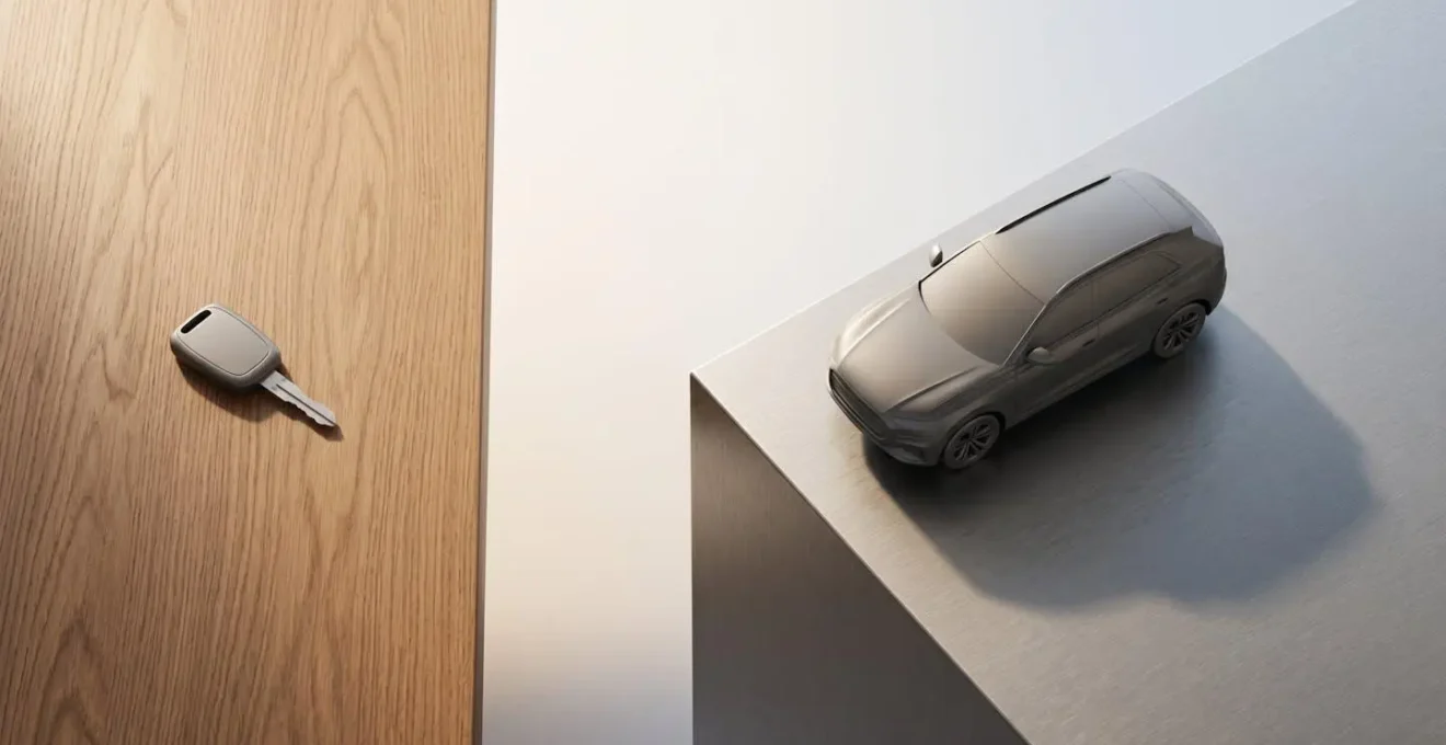 Comparaison visuelle entre propriété automobile et location flexible