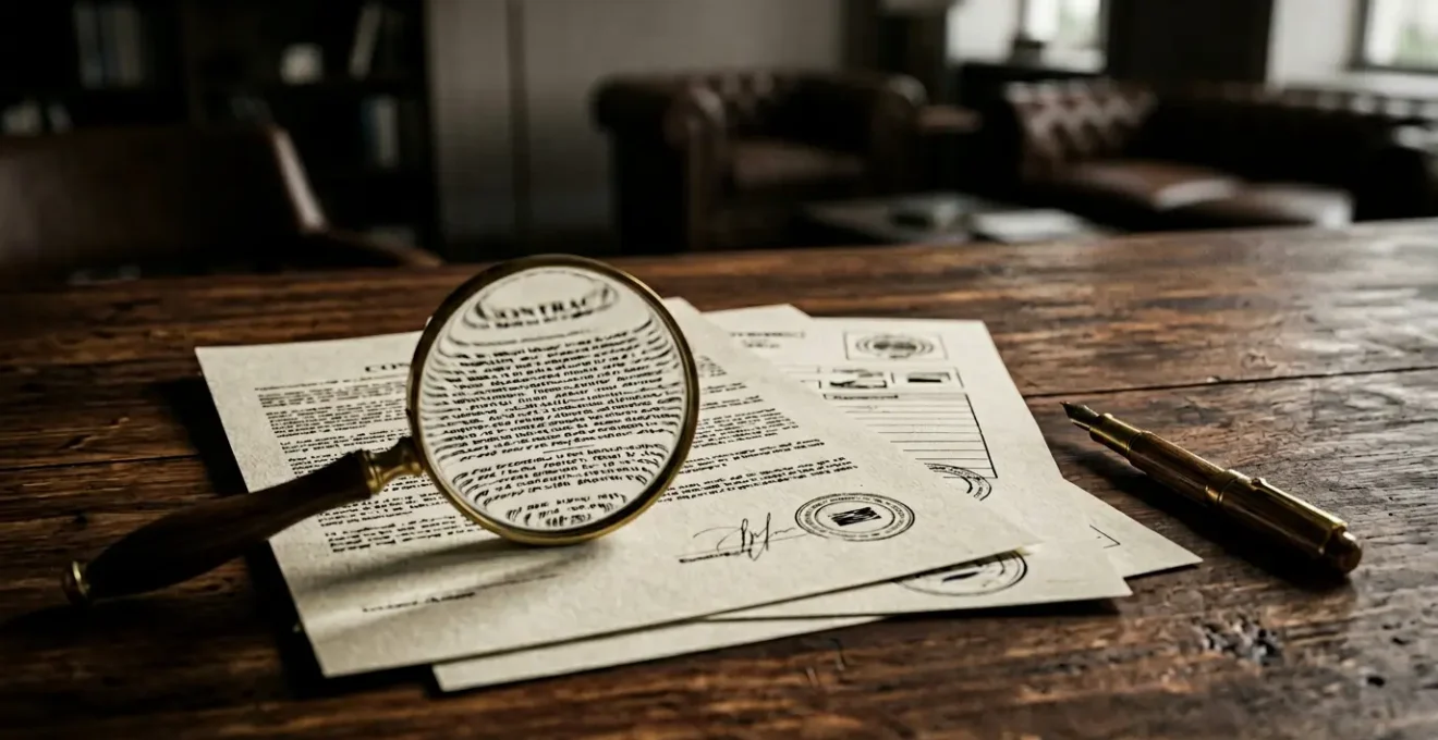 Représentation symbolique des conditions cachées d'un crédit immobilier