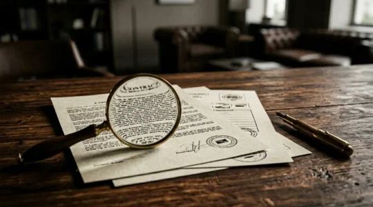 Représentation symbolique des conditions cachées d'un crédit immobilier