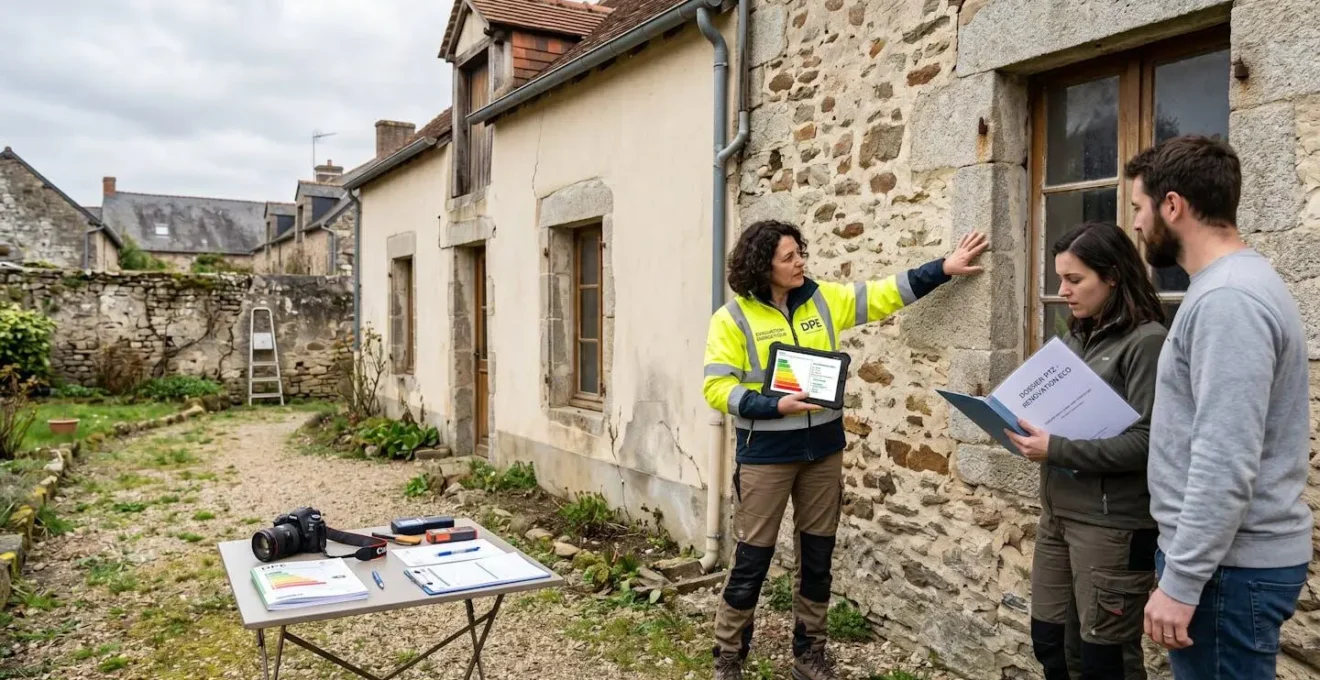 Évaluation de la performance énergétique d'un logement ancien nécessitant des travaux de rénovation pour le PTZ