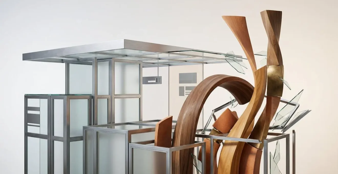 Concept financier abstrait illustrant la stratégie d'optimisation de la capacité d'emprunt immobilier